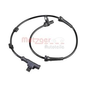 Acquista Sensore ABS da METZGER 09001230 a buon mercato per soli 36,09 €