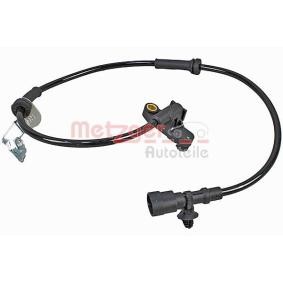 ABS-Sensor von METZGER 09001372