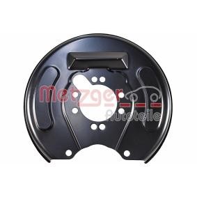 Compre Chapa deflectora, disco de travão da METZGER 6115309 a um preço baixo por 27,82 €