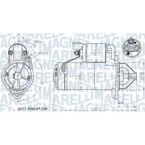 Köp Startmotor av MAGNETI MARELLI 063721365010 till det låga priset 1614,92 kr