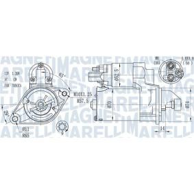Köp Startmotor av MAGNETI MARELLI 063721450010 till det låga priset 1327,66 kr