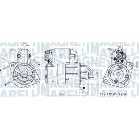 Köp Startmotor av MAGNETI MARELLI 063721465010 till det låga priset 1570,05 kr