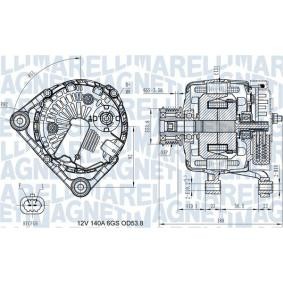 Lichtmaschine 063731406710 von MAGNETI MARELLI günstig für 274,07 € online kaufen