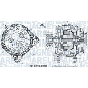 Lichtmaschine für NISSAN von MAGNETI MARELLI