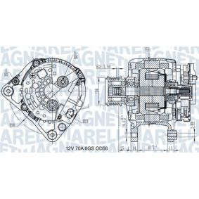 Lichtmaschine 063731502010 von MAGNETI MARELLI günstig für 173,02 € online kaufen