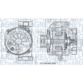 Lichtmaschine 063731585210 von MAGNETI MARELLI günstig für 165,44 € online kaufen