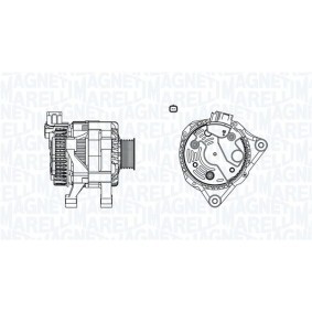 Lichtmaschine für CITROËN von MAGNETI MARELLI