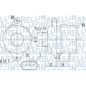 Lichtmaschine von MAGNETI MARELLI