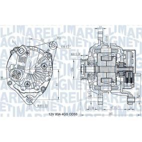 Lichtmaschine 063731977010 von MAGNETI MARELLI günstig für 181,16 € online kaufen