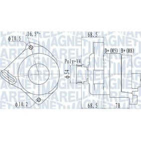 Lichtmaschine 063732096010 von MAGNETI MARELLI günstig für 169,77 € online kaufen