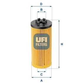 Acquista Filtro olio da UFI 25.211.00 a buon mercato per soli 21,34 €