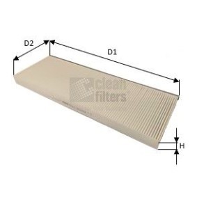 Köp Kupéfilter av CLEAN FILTER NC2406 till det låga priset 164,84 kr