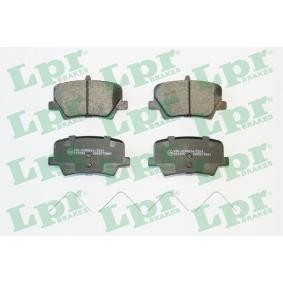 Comprar Juego de pastillas de freno de LPR 05P2061 a bajo precio de 26,24 €