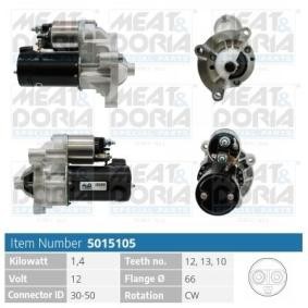 Köp Startmotor av MEAT & DORIA 5015105 till det låga priset 1683,50 kr