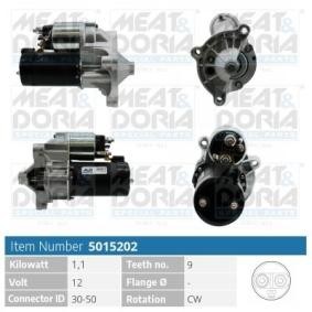 Köp Startmotor av MEAT & DORIA 5015202 till det låga priset 925,67 kr