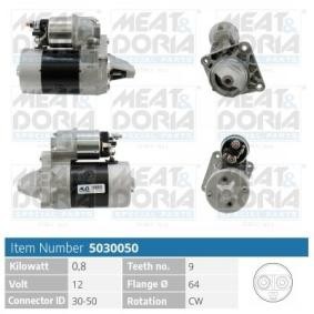 Köp Startmotor av MEAT & DORIA 5030050 till det låga priset 1042,98 kr