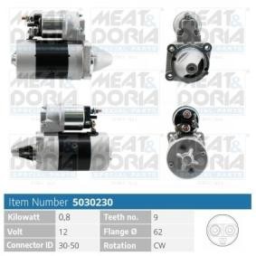 Köp Startmotor av MEAT & DORIA 5030230 till det låga priset 1455,35 kr