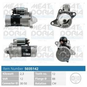 Köp Startmotor av MEAT & DORIA 5035142 till det låga priset 2530,54 kr