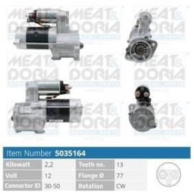 Köp Startmotor av MEAT & DORIA 5035164 till det låga priset 1771,45 kr