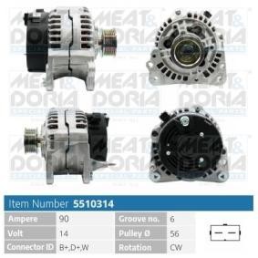 Lichtmaschine 5510314 von MEAT & DORIA günstig für 245,68 € online kaufen