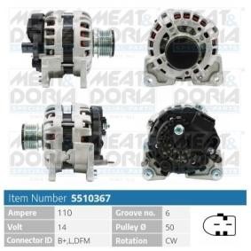 Lichtmaschine 5510367 VAUXHALL SENATOR von MEAT & DORIA