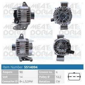 Lichtmaschine 5514094 für JAGUAR