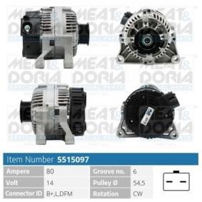 Lichtmaschine 5515097 von MEAT & DORIA günstig für 199,34 € online kaufen