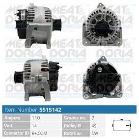 Lichtmaschine 5515142 von MEAT & DORIA günstig für 274,14 € online kaufen