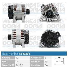 Lichtmaschine 5540364 von MEAT & DORIA günstig für 216,76 € online kaufen