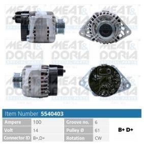 Köp Generator av MEAT & DORIA 5540403 till det låga priset 1541,10 kr