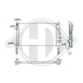 Acquista Radiatore motore da DIEDERICHS DCM3982 a buon mercato per soli 246,42 €