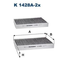 Comprar Filtro de habitáculo de FILTRON K 1428A-2x a bajo precio de 42,54 €