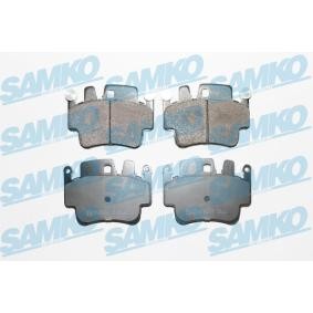 Bremsbeläge für PORSCHE von SAMKO