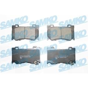 Acquista Kit pastiglie freni da SAMKO 5SP2086 a buon mercato per soli 36,99 €