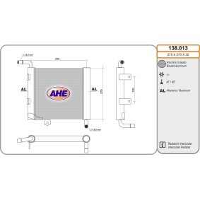 Acquista Radiatore motore da AHE 138.013 a buon mercato per soli 199,33 €