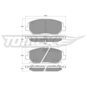 Acquista Kit pastiglie freni da TOMEX brakes TX 19-59 a buon mercato per soli 46,90 €
