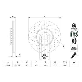 Bremsscheibe 0 986 479 G38