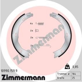 Bremsbackensatz, Feststellbremse 10990.159.9 von ZIMMERMANN günstig für 43,08 € online kaufen
