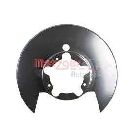 Compre Chapa deflectora, disco de travão da METZGER 6115336 a um preço baixo por 27,15 €