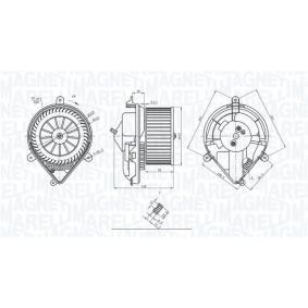 Achetez des Moteur électrique, pulseur d'air d'habitacle MAGNETI MARELLI 069412228010 à prix pour 86,47 €