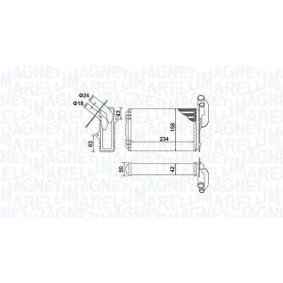 Compre Permutador de calor, aquecimento do habitáculo da MAGNETI MARELLI 350218405000 a um preço baixo por 29,34 €