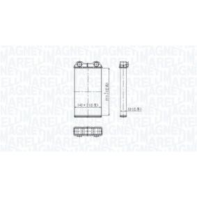 Compre Radiador de calefacción de MAGNETI MARELLI online para Vivaro Camión de plataforma / Chasis (X83) a precios moderados
