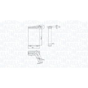 Compre Permutador de calor, aquecimento do habitáculo da MAGNETI MARELLI 350218447000 a um preço baixo por 20,74 €