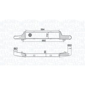 Ladeluftkühler 351319204330 von MAGNETI MARELLI günstig für 71,40 € online kaufen