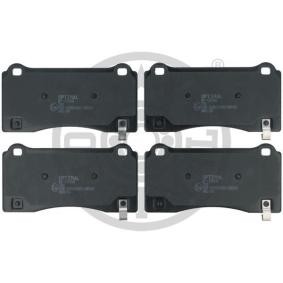 Acquista Kit pastiglie freni da OPTIMAL BP-12808 a buon mercato per soli 145,98 €