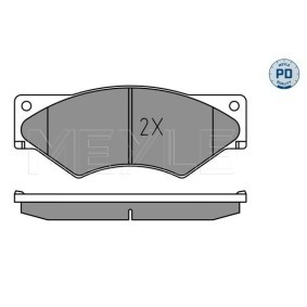 Acquista Kit pastiglie freni da MEYLE 025 290 9530/PD a buon mercato per soli 69,86 €