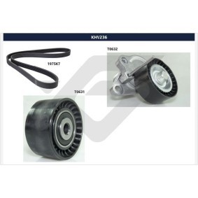 Achetez des Jeu de courroies trapézoïdales à nervures HUTCHINSON KHV 236 à prix pour 114,20 €