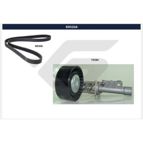 Achetez des Jeu de courroies trapézoïdales à nervures HUTCHINSON KHV 240 à prix pour 60,54 €