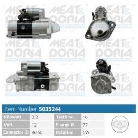 Köp Startmotor av MEAT & DORIA 5035244 till det låga priset 1667,69 kr