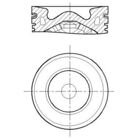 Kjøp Stempel av MAHLE ORIGINAL 013 PI 00155 001 til den lave prisen 1612,34 NOK